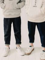 Plain Long Dark Wash Boys Clothing 7272