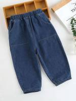 Regular Fit Pocket Long Kids Clothing 77