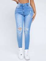  Dark Wash Skinny Women Jeans 738