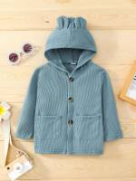  Plain Dusty Blue Baby Clothing 3104