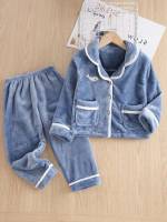  Regular Fit Casual Toddler Boy Two-piece Outfits 6402