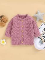  Regular Fit Regular Plain Baby Knitwear 7961