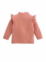 Dusty Pink Long Sleeve  Baby Tops 6534