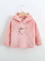 Regular Fit Embroidery Cute Toddler Girls Clothing 248