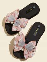 Dusty Pink Floral  Shoes 9814