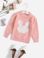 Round Neck Regular Fit Cute Cartoon Kids Clothing 3568