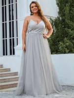 Sleeveless Regular Fit Plain Weddings  Events 3630