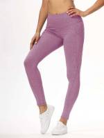 Cropped Pocket  Women Sports Leggings 2736