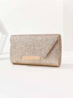  Plain Glitter Women Evening  Clutch 5590