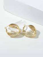  Gold Fine Earrings 4772