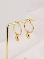 Gold  Fine Earrings 6792