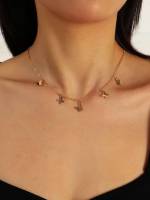 Butterfly Gold  Necklaces 5261