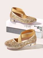  Plain  Kids Flats 5864