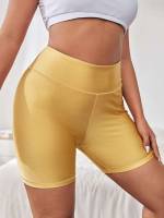  Gold  Plus Size Sports Shorts 8597