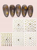  Gold  Stickers  Decals 705