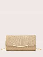   Gold Women Evening  Clutch 8499