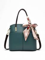  Elegant Plain Green Women Bags 987