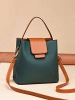  Fashionable Green Women Satchels 3097