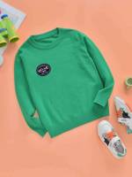  Long Sleeve Green Regular Kids Clothing 7751