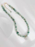 Fashionable Green Fine Necklaces 7023