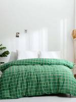  Green Plaid Bedding 208