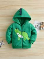  Zipper Regular Long Sleeve Toddler Boys Clothing 4133