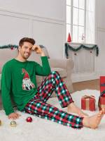  Christmas Round Neck Men Underwear  Loungewear 1074