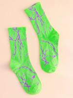 Green  Men Socks 1112