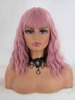 Green  Synthetic Hair Wigs 279