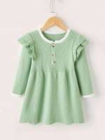  Short Ruffle Casual Toddler Girls Clothing 4162