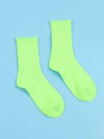 Green  Men Socks 7396