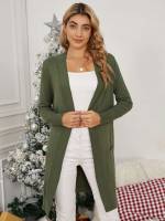 Short Regular Fit Long Sleeve Casual Women Cardigans 4663