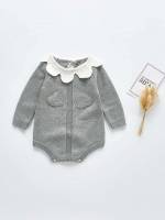 Scallop Regular Fit Round Neck Baby  Mom 7628