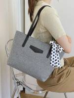  Grey Women Tote Bags 557