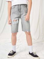 Ripped Regular Fit Kids Clothing 349