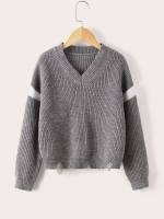  Casual V neck Regular Fit Boys Knitwear 79