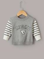 Regular Fit Regular Round Neck Casual Toddler Boys Clothing 511