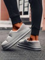  Grey  Men Slippers 6353