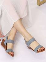  Vacation Plain Women Sandals 792