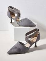  Grey  Women Pumps 5478