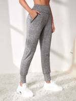  Pocket Grey Women Activewear 7579