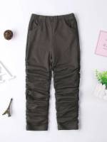  Grey Long Toddler Girl Sweatpants 3521