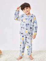  Long Sleeve Round Neck Boys Loungewear 4194