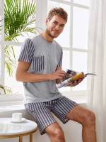   Short Sleeve Men Underwear  Loungewear 3984