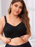 Sexy Grey Contrast Lace Plus Size Bras  Bralettes 776