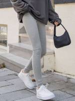  Casual Grey Women Bottoms 4662