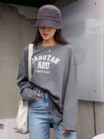  Casual Round Neck Oversized Women Clothing 6807