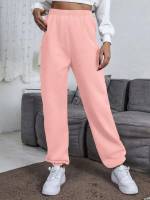  Grey Regular Fit Women Sweatpants 710