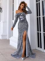  Glamorous Ruffle Women Dresses 9565