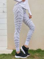  Zebra Stripe Women Activewear 6154